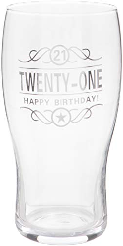 Maturi Bierglas zum 21. Geburtstag, 570 ml Maturi Bierglas zum 21. Geburtstag, 570 ml von Maturi