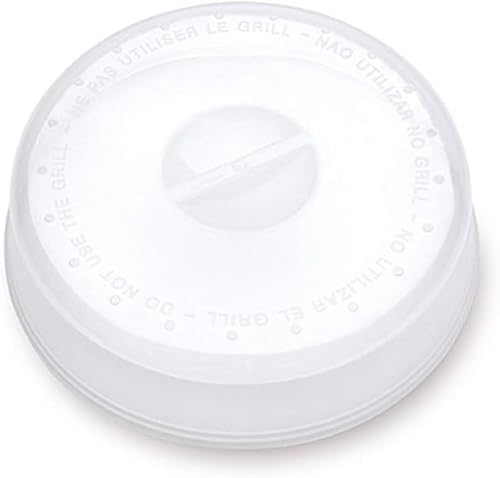 Maturi Mikrowellen-Spritzschutz, BPA-freie Abdeckung für Teller und Schüssel, 26 cm Durchmesser von Maturi