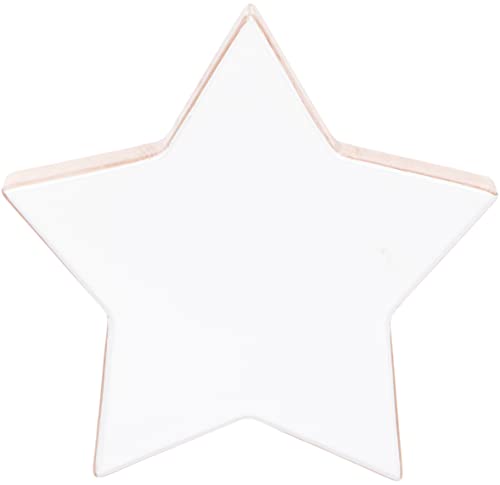 Sternförmiges Ornament, 12 x 12 cm, Weiß Sternförmiges Ornament, 12 x 12 cm, Weiß von Maturi