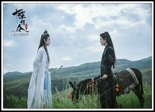 Matvsd Kohecs Chen Qing Ling TV Drama Poster Xiao Zhan Wang Yibo Wandkunst Chen Qing Ling Drucke Mode Malerei Leinwand für Wohnkultur Bild 50x70cm Kein Rahmen von Matvsd Kohecs