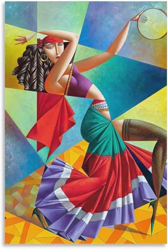Matvsd Kohecs Georgy Kurasov Leinwand Wandkunst Georgy Kurasov tanzendes Mädchen Poster Georgy Kurasov druckt ästhetische Malerei für Wohnkultur Bild 50x70cm ohne Rahmen von Matvsd Kohecs