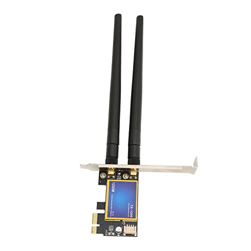 1200 Mbit/s PCIEx1 WLAN-Kartenadapter 4.0 2,4 GHz 5 GHz Dualband-WLAN-Netzwerkkarte für PC-Gaming-Unterhaltung von Matybobe