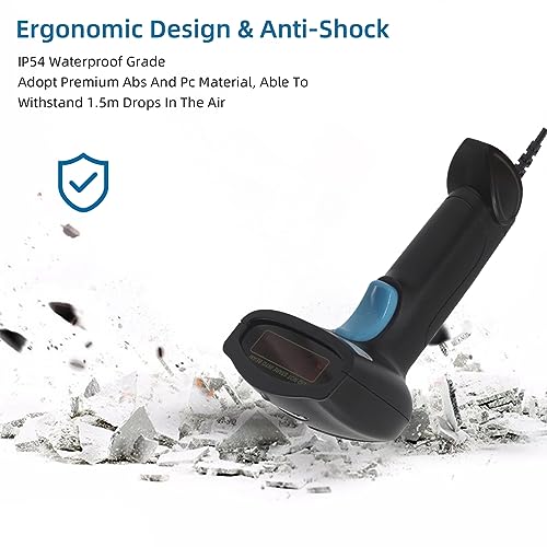 Matybobe 1D-B-ode-Scanner, Handheld, kabellos, manueller Auslöser/automatischer kontinuierlicher Scan-Anschluss, Papiercode, kompatibel mit Windows für den Einzelhandel, Bibliothek, Logistik Matybobe 1D-B-ode-Scanner, Handheld, kabellos, manueller Auslöser/automatischer kontinuierlicher Scan-Anschluss, Papiercode, kompatibel mit Windows für den Einzelhandel, Bibliothek, Logistik von Matybobe