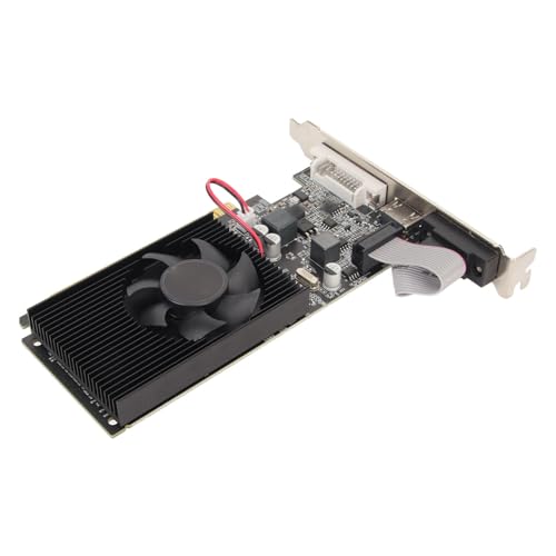 Matybobe 1G DDR3 Graphics Card Cooling Lüfter 64 Bit Support VGA DVI HD Multimedia Interface DirectX10.1 PC -Grafikkarte Matybobe 1G DDR3 Graphics Card Cooling Lüfter 64 Bit Support VGA DVI HD Multimedia Interface DirectX10.1 PC -Grafikkarte von Matybobe