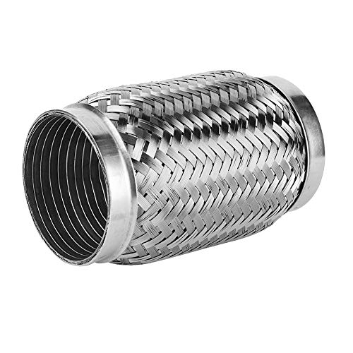 Matybobe 3 X 6 Zoll Rostfreier Flexi-Rohr-Rohr-Abgas-Stummel Flexibler Edelstahl Anti-Anti Matybobe 3 X 6 Zoll Rostfreier Flexi-Rohr-Rohr-Abgas-Stummel Flexibler Edelstahl Anti-Anti von Matybobe