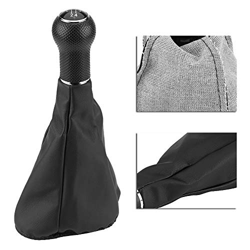 Matybobe 5 Geschwindigkeits- und 6-Geschwindigkeits-Schaltknopf-Gampfer-Stiefelabdeckung 3 MK3 1991-1998 (5 Geschwindigkeitsgetriebe) von Matybobe