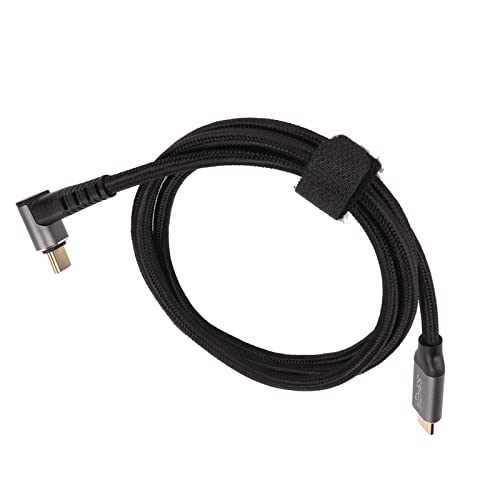 Matybobe 90 Grad USB C -Kabel 4K 60 Hz Unterstützt PD100W Typ C 3.2 Gen2 Vollfunktion USB C Schnelles Ladekabel für Dampfdeck (100 cm) von Matybobe