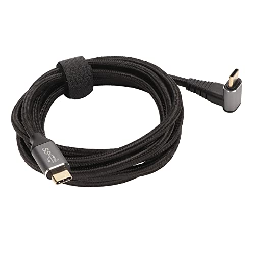 Matybobe 90 Grad USB C -Kabel 4K 60 Hz Unterstützt PD100W Typ C 3.2 Gen2 Vollfunktion USB C Schnelles Ladekabel für Dampfdeck (200cm) von Matybobe
