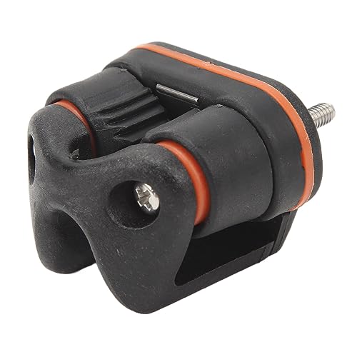 Matybobe Boot Cam Cleat Schnelle Eintrag Kugellager Cam Splint Guide Ring Kabel Schleife Seil Cleat Segeln Kajak Kanu Beiboot Nylon (Kleine Größe (3-6 mm)) von Matybobe