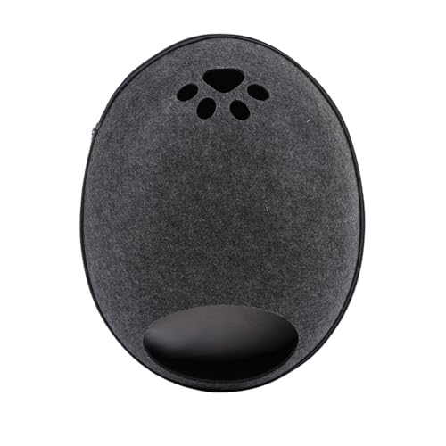 Matybobe Cat Pet Cave Fühlte Sich Gemütlicher Schutz für eine Sichere und Warme Katzenschlafumgebung Grau (Grau) von Matybobe