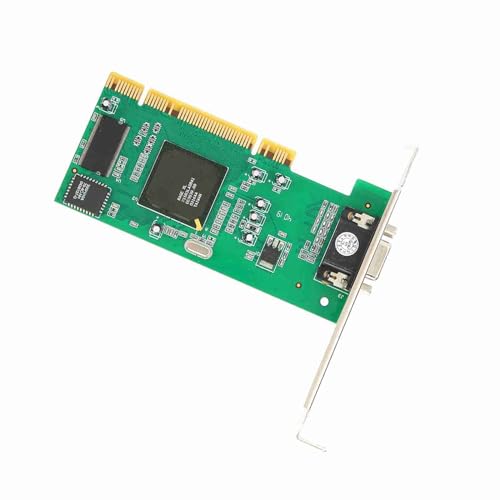 Matybobe Grafikkarte VGA PCI 8MB 32 -Bit -Desktop -Computerzubehör für ATI Rage XL Multi Display Matybobe Grafikkarte VGA PCI 8MB 32 -Bit -Desktop -Computerzubehör für ATI Rage XL Multi Display von Matybobe