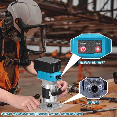 Matybobe Holzrouter Multifunktionaler Elektrischer Trimmstichsteckmaschine für Holzbearbeitung Kunsthandwerk von Matybobe