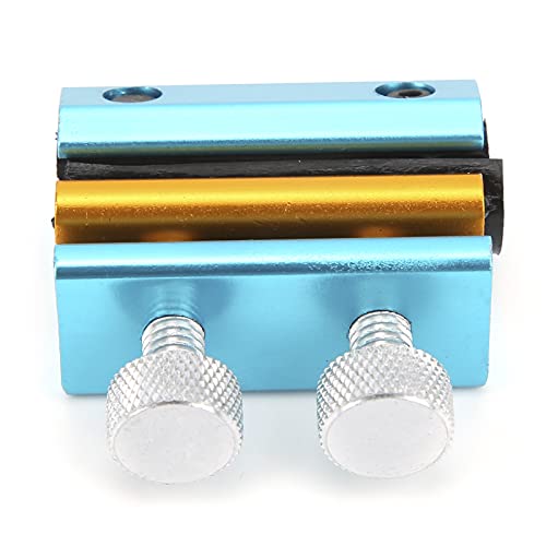 Matybobe Motorrad Dual Cable Oiler Luber Werkzeug Aluminium Gummi -Schmierung Gasmutschmierer ATV (Blaues Gold) von Matybobe
