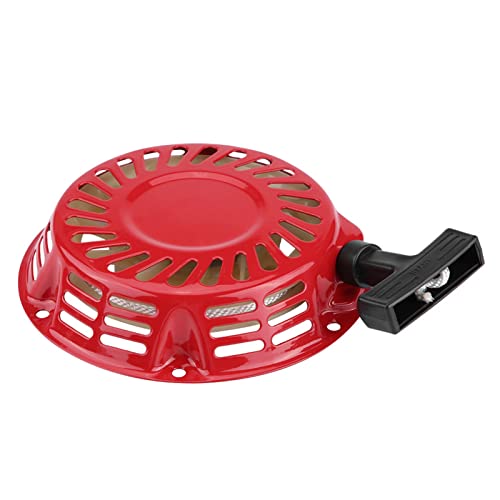 Matybobe Rückstoß Starter Pull Start Baugruppe Hochleistungsmetall für 2 KW 168f Benzingenerator Rot Rot von Matybobe
