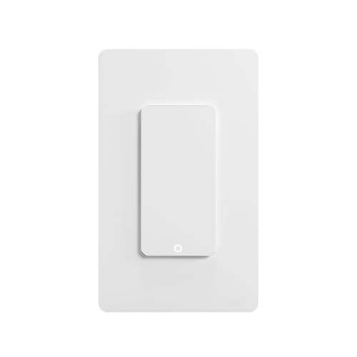 Matybobe Smart WiFi Glass Switch Touch Light Switch Wireless Fernbedienung Countdown -Timer -Indikator für Smart Home (1 Weg) von Matybobe