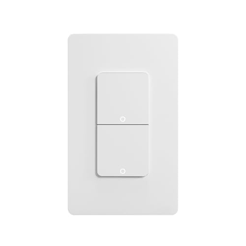 Matybobe Smart WiFi Glass Switch Touch Light Switch Wireless Fernbedienung Countdown -Timer -Indikator für Smart Home (2 Wege) von Matybobe