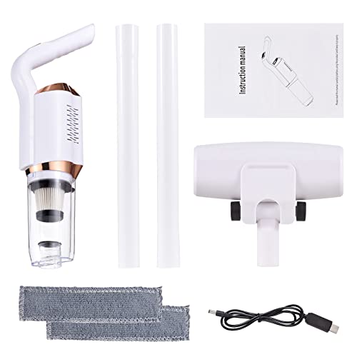 Matybobe Tragbarer kabelloser Staubsauger 120 W Handstaubsauger für Hartböden Teppich Tierhaare Auto 8500 Pa Leistungsstarke Saugkraft 600 ml Staubsammelbecher mit Bodenbürste Verbindungsrohre Matybobe Tragbarer kabelloser Staubsauger 120 W Handstaubsauger für Hartböden Teppich Tierhaare Auto 8500 Pa Leistungsstarke Saugkraft 600 ml Staubsammelbecher mit Bodenbürste Verbindungsrohre von Matybobe