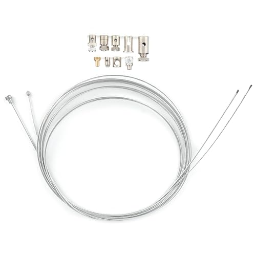 Matybobe Universal-Kupplungs-Drosselbrems-Kabel-Reparatur Satz Stahl 2m Innen Kabel Notfall-Motorrad-Zubehör Matybobe Universal-Kupplungs-Drosselbrems-Kabel-Reparatur Satz Stahl 2m Innen Kabel Notfall-Motorrad-Zubehör von Matybobe
