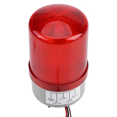 Rote LED -Warnbeleuchtung Lampe Drehung der Beacon Lamp AC220V für die Baustelle von Workshops von Matybobe