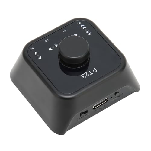 Wireless Multimedia Controller Key Switch Tablet Phone Page Turner Pedal Wiederaufladbare Tragbare Kompakte Lange Akkulaufzeit [Musikbücher Präsentationen arbeiten] [Schwarz] von Matybobe