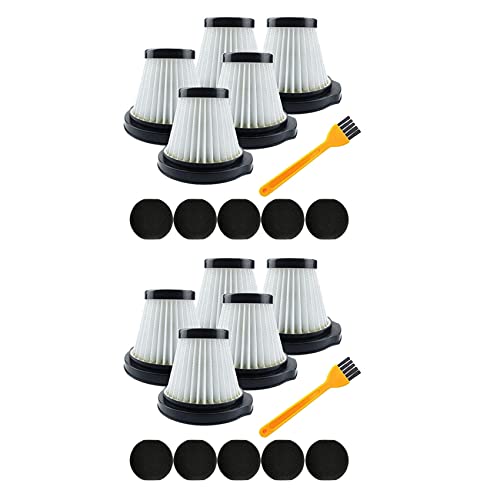 Mauedest 10 x -Hepa-Filter für DX115 DX115S DX115C Ersatzteile für tragbaren Staubsauger von Mauedest