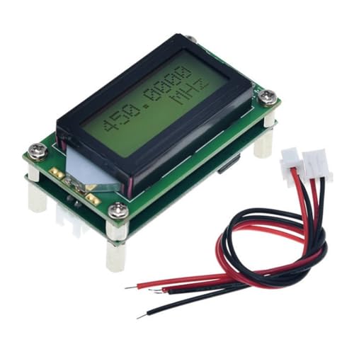 Mauedest 1MHz-1,2GHz Frequenzzähler-Tester PLJ-0802-E Digitales LCD-Bildschirmanzeigemessgerät für Amateurfunk DC 9-12V von Mauedest
