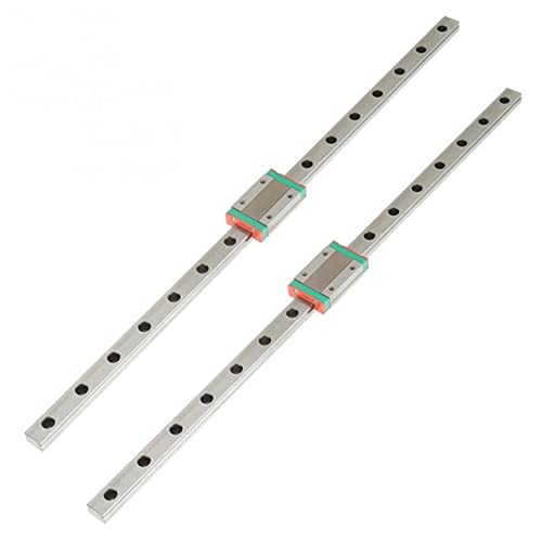 Mauedest 2 Stück 9 mm Linearführung Miniaturführung MGN9 400 mm Linearführung und 2 Stück MGN9H Führungsschiene für Miniatur-Slider Mauedest 2 Stück 9 mm Linearführung Miniaturführung MGN9 400 mm Linearführung und 2 Stück MGN9H Führungsschiene für Miniatur-Slider von Mauedest