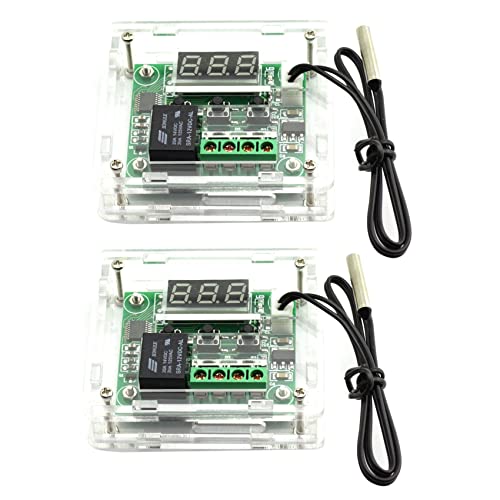 Mauedest 2 x W1209 DC 12 V Thermostat Temperaturregler Thermometer Controller von Mauedest