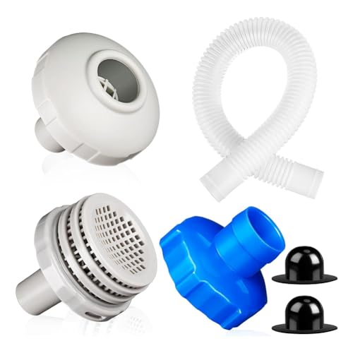 Mauedest 25022E Anschluss-Set für Wasserdüsen Von Schwimmbädern, 25016 Skimmer- und Adapter für Aufstellpools, B-Set, A von Mauedest