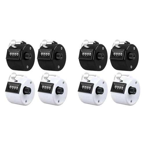 Mauedest 8 Counter Clicker Zähler Zähler Zahlen ein 4 Ziffern Tragbare mechanische Zähler Clicker Pitch Counter Mauedest 8 Counter Clicker Zähler Zähler Zahlen ein 4 Ziffern Tragbare mechanische Zähler Clicker Pitch Counter von Mauedest