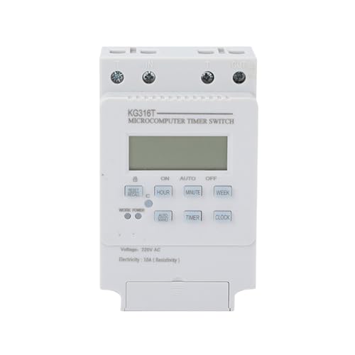 Mauedest Switch Time Control Display Digital Display Easy funktioniert für Werbung Oxygenator Light von Mauedest