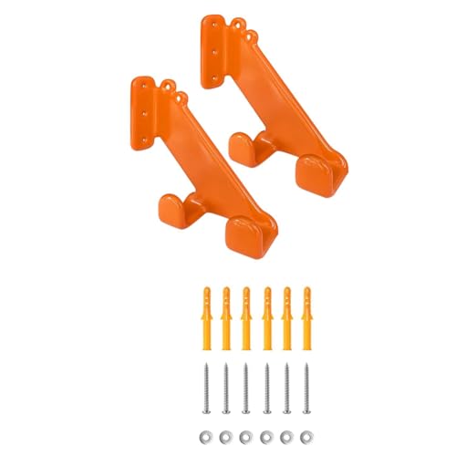 Mauedest Werkzeug-Wandhalterung, Kettensägen-Aufhänger, Wandhalterung, Garagenaufbewahrung, Kettensägenhalter, 2er-Set von Mauedest