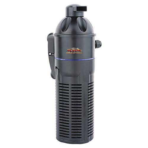 Mauk® Aquarium UVC Strömungspumpe – effektive 6W Pumpe mit 9W UV-C Licht zur Algen- und Keimbekämpfung, verbesserte Wasserqualität für Süß- und Salzwasseraquarien, leise und energiesparend von Mauk