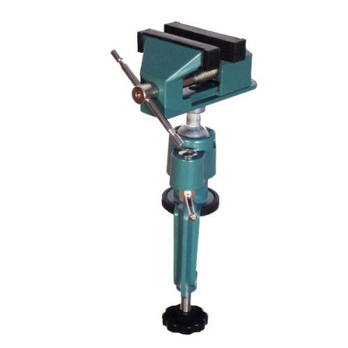 Mauk Feinmechaniker Schraubstock | Schutzbacken | 360° drehbar 45° neigbar von Mauk