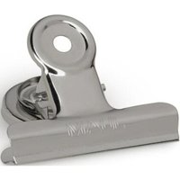 Maul - Briefklemmer standard 52mm 15mm Metall hellsilber 2 St./Pack. von Maul