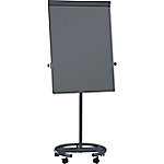 Flipchart MAULoffice Round Base Mit 5 Rollen Magnetisch Stiftablage B1 Anthracite von Maul