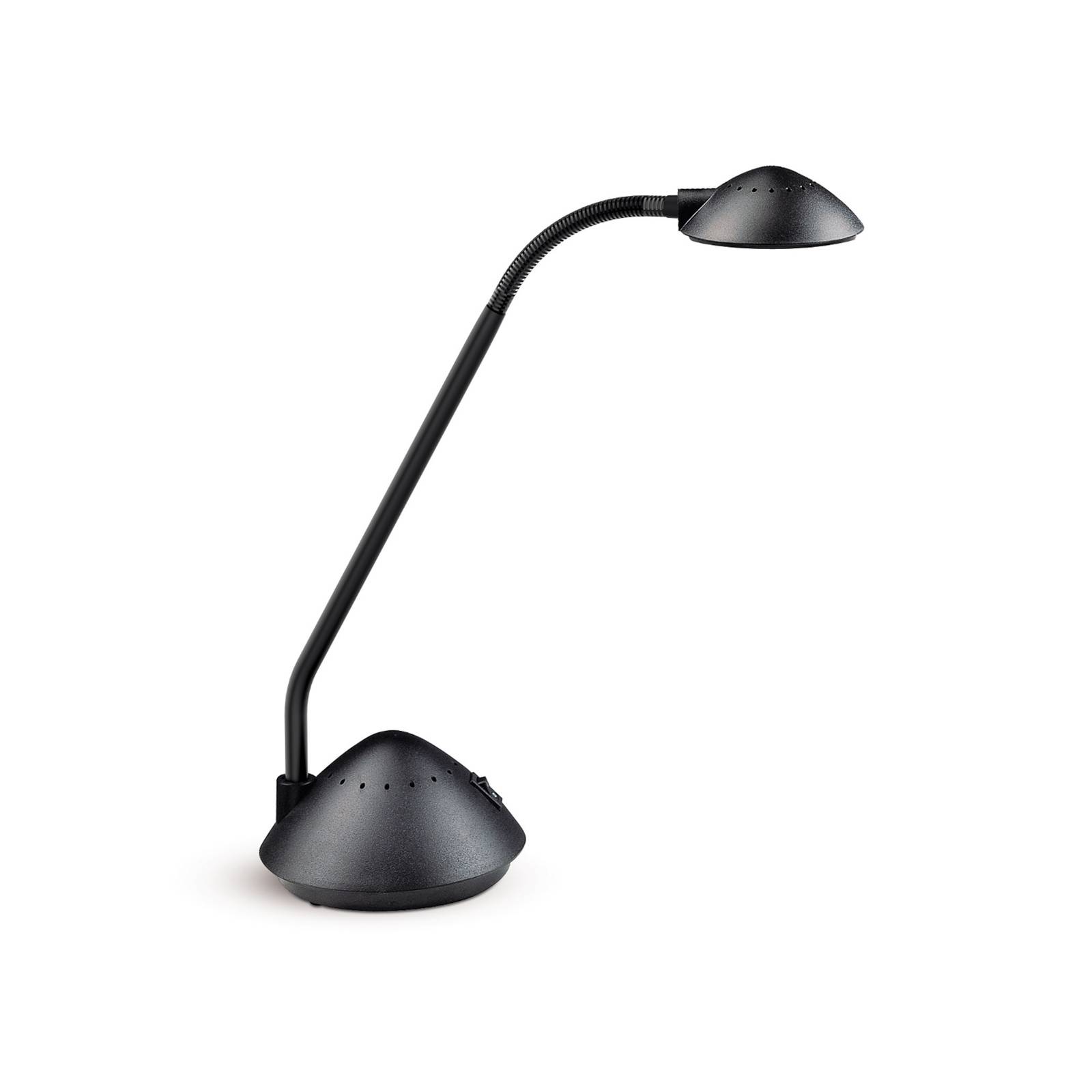 LED-Tischleuchte MAULarc mit Flexarm schwarz von Maul