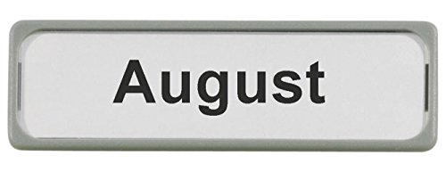 MAUL 65198-82 Magnetschild, Kunststoff, Maáe: 80 x 25 mm, grau von Maul