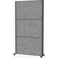 MAUL Akustik-Trennwand MAULconnecto Uplight 9661189, dunkelgrau 100,0 x 182,0 cm mit Rollen MAUL Akustik-Trennwand MAULconnecto Uplight 9661189, dunkelgrau 100,0 x 182,0 cm mit Rollen von Maul