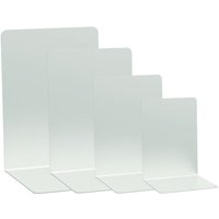 MAUL Buchstützen 8,0 x 10,0 x 10,0 cm silber von Maul