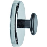 MAUL Magnete Kraft-Magnet Ø 51 mm, 9 kg Schwarz von Maul