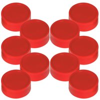MAUL Magnete Ø 3,4 x 1,4 rot von Maul