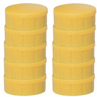 MAUL Magnete gelb, Kunststoff Ø 1,5 cm, 10 St. MAUL Magnete gelb, Kunststoff Ø 1,5 cm, 10 St. von Maul
