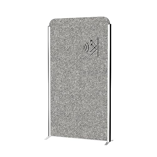 MAUL Trennwand Akustik MAULcocoon 180x100cm | Raumteiler für Büro und Schreibtisch | Freistehender Raumtrenner mit Standfüßen | Ideal als Sichtschutz und Schallschutz | Allergikerfreundliches Vlies MAUL Trennwand Akustik MAULcocoon 180x100cm | Raumteiler für Büro und Schreibtisch | Freistehender Raumtrenner mit Standfüßen | Ideal als Sichtschutz und Schallschutz | Allergikerfreundliches Vlies von Maul