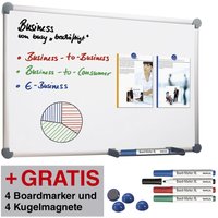 MAUL Whiteboards Whiteboa.2000,email.Gr.90x60cm 90,0 x 60,0 cm emaillierter Stahl weiß von Maul