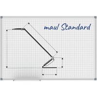 MAUL Whiteboards Whiteboard Raster 2x2cm 60x90 90,0 x 60,0 cm spezialbeschichteter Stahl weiß von Maul