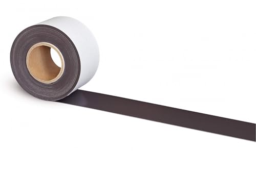 MAUL Magnetband 10cm | Selbstklebendes Magnetband für Bilder, Fotos und Postkarten | Länge individuell zuschneidbar | Ideal anwendbar in Büro, Küche und Werkstatt | Länge 10m von Maul