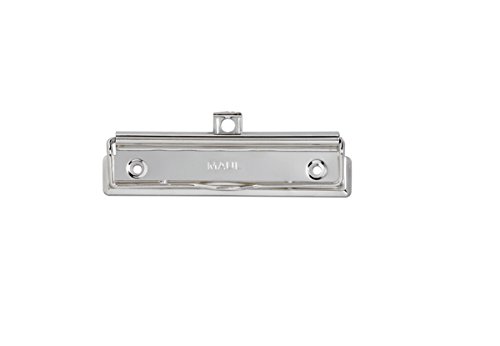 Maul 2249496 Stahl 10pièce (S) Posaune – Büroklammern (Nickel, 10 Stück (S)) von Maul