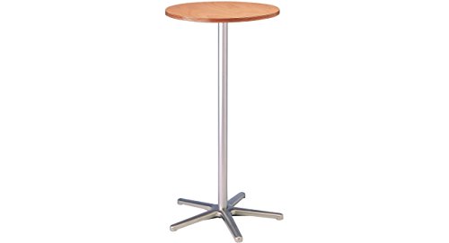 Maul | Stehtisch | Ø 600 mm | 1100 mm hoch | Gestell Silber | Platte Buche-Dekor Maul | Stehtisch | Ø 600 mm | 1100 mm hoch | Gestell Silber | Platte Buche-Dekor von Maul