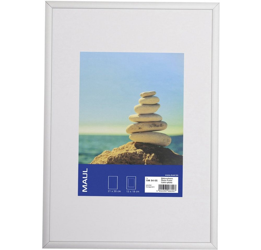 Maul Bilderrahmen Maul 1945405 Bilder Wechselrahmen (B x H) 21 cm x 30 cm Silber von Maul